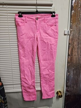 Mossimo Supply Co. Pink Skinny Jeans